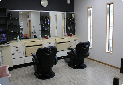 理容室トップ　外観